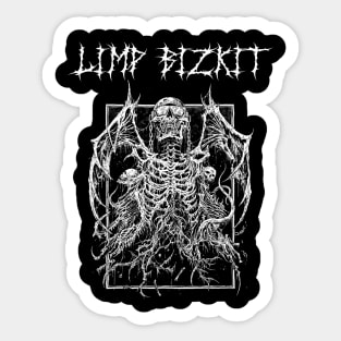 limp bizkit heavy metal Sticker